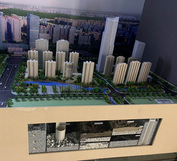 鸡东县建筑模型